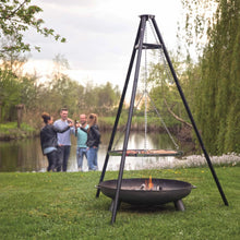 Charger l&#39;image dans la galerie, Redfire Driepootbarbecue Zwart 172 Cm Bbq Tripod
