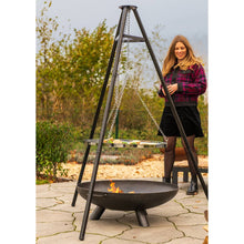 Charger l&#39;image dans la galerie, Redfire Driepootbarbecue Zwart 172 Cm Bbq Tripod
