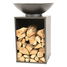 Lade das Bild in den Galerie-Viewer, Redfire Vuurschaal Met Barbecuegrill Onyx Met Hoes 60 Cm
