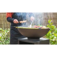 Lade das Bild in den Galerie-Viewer, Redfire Vuurschaal Met Barbecuegrill Onyx Met Hoes 60 Cm
