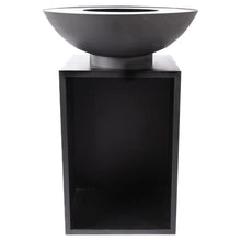 Lade das Bild in den Galerie-Viewer, Redfire Vuurschaal Met Barbecuegrill Onyx Met Hoes 60 Cm
